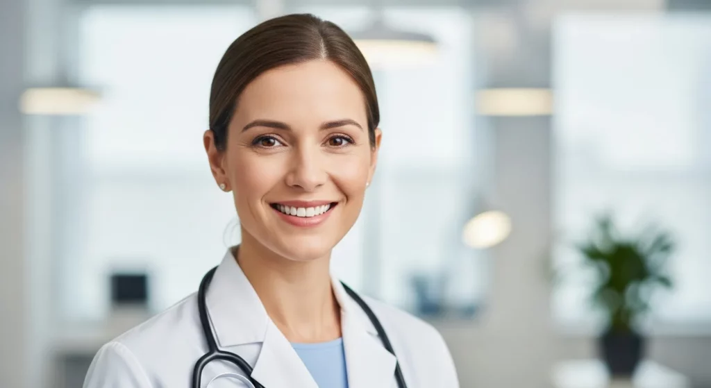 Physician portrait, MD Charts EHR user